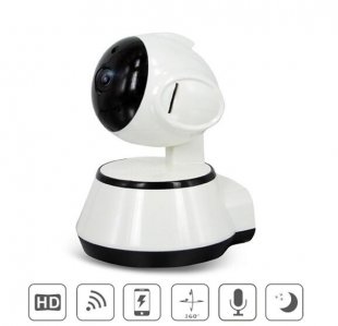 Wholesale HD Mini CCTV Camera white_European regulations Home Security Wireless Smart WiFi Camera WiFi Audio Record Baby Monitor