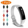 Wholesale Bracelet white_L For Fitbit Alta/Alta HR Band Secure Strap Wristband Buckle