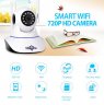 Wholesale SD Card Memory P2P HD CCTV Wireless Camera Baby Monitor UK plug Hiseeu Home Security Wifi IP Camera Audio Record