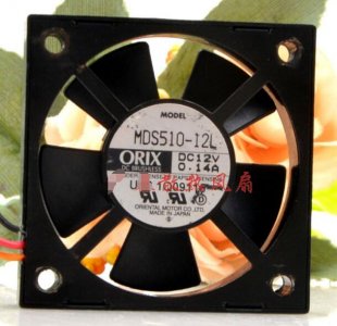 Wholesale ORIX 5010 MDS510-12L : 12V 0.14A 3wires cooling fan