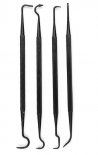 Wholesale 4pcs/set Double Ended Nylon Pick Set Gun Cleaning Tools Rifle Tube Cleaner Brush Hook for Outdoor Hunting Portable Rifle