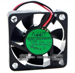 Wholesale ADDA 4010 AD0405MX-G70 : 5V 0.11A 2wires cooling fan