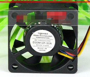 Wholesale Cooling Fan TOSHIBA D30M12P-50A 12V 0.07A 3wires