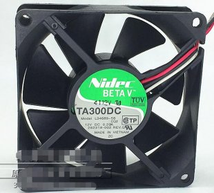 Wholesale NIDEC 8025 TA300DC L34689-58 : 12V 0.20A 3wires cooling fan