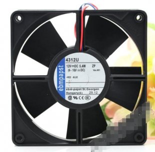 Wholesale Ebmpapst 4312U 12V 5.4W 2wires Cooling Fan