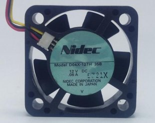 Wholesale Cooling Fan Nidec D04X-12TH 12V 0.06A 3wires