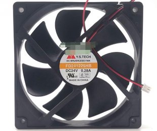 Wholesale Cooling Fan Y.S TECH FD241225HB 24V 0.28A 2wires