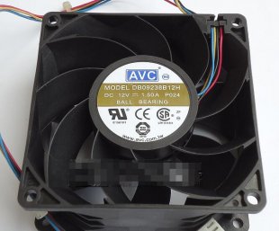 Wholesale AVC 9238 DB09238B12H 12V 1.5A 4wires Ball Bearing Fan,Cooling Fan