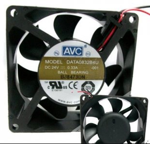 Wholesale AVC 24V 0.33A DATA0832B4U Ball Bearing,Cooling Fan