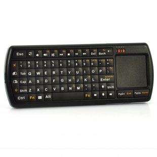 Wholesale Mini Wireless Keyboard with Touch Pad - Back Lit Keys, LED Flash Light