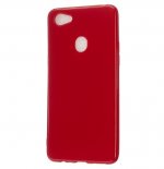 Abctay Cellphone Cover Soft TPU Mobile Phone Case Screen Protector with Shock Absorption Technology Rose red For OPPO F5/F7