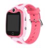 Wholesale IP67 Waterproof Digital Kids Wristwatch SOS Call Boys Girls Smart Locator Anti Loss Monitor Pink D06 Children Watch