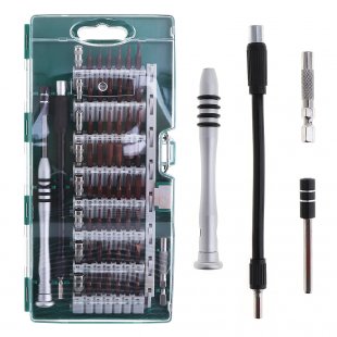 Wholesale Multifunction Precision Screwdriver Set with Disassemble Tool and Plastic Storage Box for Mobile Phone / Laptop Repair