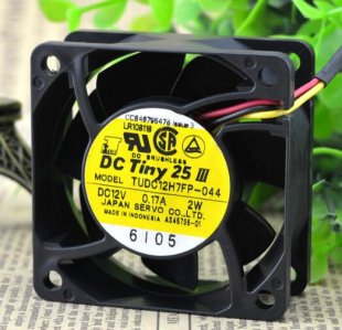 Wholesale Cooling Fan SERVO TUDC12H7FP-044 12V 0.17A 3wires