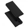 Wholesale Leather Mobile Phone Cover Magnetic Protective Case Bracket with Cards Slot black DUX DUCIS For Samsung M31