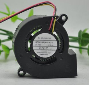 Wholesale TOSHIBA SF5020RH12-01E 12V 0.21A 3wires Cooling Fan