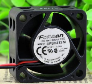 Wholesale Fonsan 4020 DFB0412M 12V 0.08A Dual Ball Bearing Fan For Cisco 2924 Series Switch substitute Chassis Fan