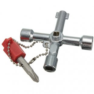 Wholesale Utility Plumbing Plumbers Key Tool For Meter Box Gas Water Electric Service Tool Stop Cock Tap Radiators Cupboards Key