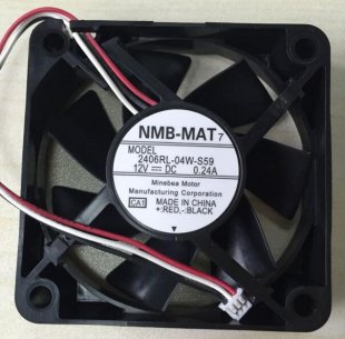 Wholesale NMB 6015 2406RL-04W-S59 12V 0.24A Cooling Fan