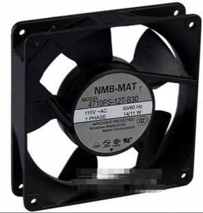 Wholesale NMB 4710PS-12T-B30-A00 115V 0.16A 11W 2wires Cooling Fan