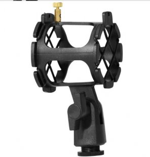 Wholesale Sound Recording Stand black Mic Shock Mount Universal Microphone Suspension Shock Mount Condenser Holder Studio