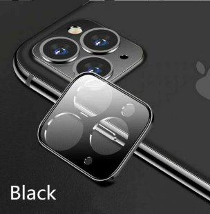 Wholesale Full Cover Tempered Glass Camera Lens Screen Protector Black Phone Screen Film For iPhone 11/11 Pro/11 Pro Max