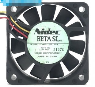 Wholesale Cooling Fan Nidec D06R-12TL 12V 0.09A 3wires