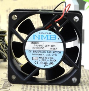 Wholesale Cooling Fan NMB 2408NL-05W-B20 24V 0.06A 2wires