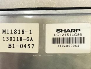 Wholesale Industrial Screen Display Panel LQ121S1LG86 SHARP Original 12.1"