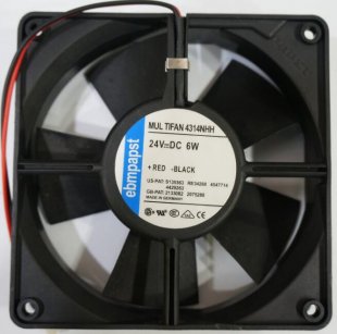 Wholesale EBMPAPST 4314NHH 24V 6W 2wires cooling Fan