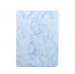 Wholesale Cover Marbling Pattern PU Leather Pen Loops Anti-fall Anti-scrach Anti-slip Protect Shell Tri-fold Tablet Case blue For iPad Pro 10.2 2019 Tablet
