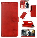 Wholesale Mobile Phone Cover PU Leather Front Buckle Smart Shell Anti-fall Phone Case 4 red For XiaoMI 10 Pro