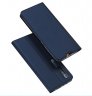 Wholesale Fall Resistant Mobile Phone Cover Magnetic Leather Protective Case with Cards Slot Bracket Royal blue DUX DUCIS For XIAOMI 10/MI 10 Pro