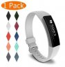 Wholesale Bracelet white_S For Fitbit Alta/Alta HR Band Secure Strap Wristband Buckle