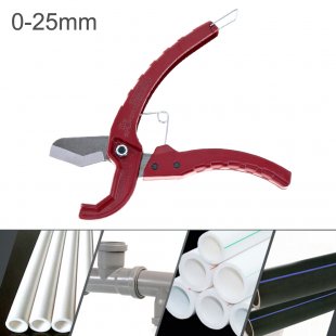 Wholesale 0-25mm Pipe Cutter Scissor Stainless Steel Pipe Cutter with Aluminum Handle for PE PVC PPR Aluminum Plastic Pipe