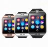 Wholesale Bluetooth Card Smart Fashion Wristwatch Silver Q18 Smart Watch Mobile Phone