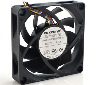 Wholesale Foxconn 7015 PV701512P2BF 12V 0.15A 4Wire Cooling Fan