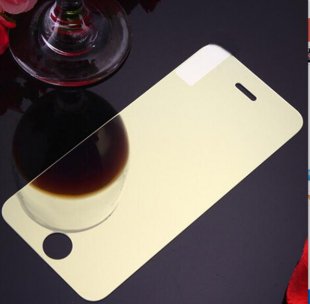 Wholesale for iPhone X, 7/8, 7/8 Plus Gold Colorful Screen Full Protector Temper Glass Film