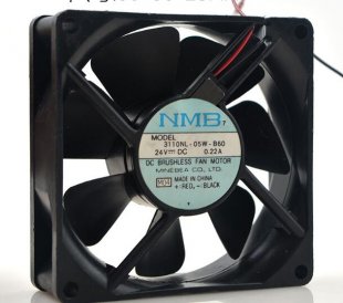 Wholesale NMB 3110NL-05W-B60 24V 0.22A 2wires DC Cooling Fan