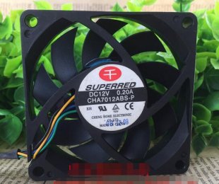 Wholesale SUPERRED 7015 CHA7012ABS-P 12V 0.2A Server Fan,Computer case fan,Cooling Fan