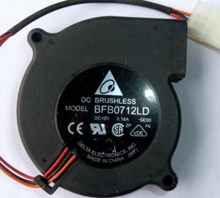 Wholesale DELTA BFB0712LD 12V 0.16A 3wires Cooling Fan