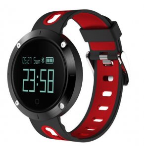 Wholesale Waterproof Information Massage Reminder Bluetooth Smart Bracelet red Heart Rate Blood Pressure Bracelet