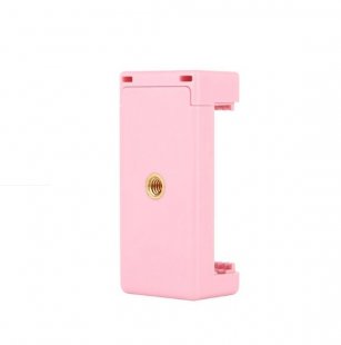 Wholesale with 1/4 inch Screw Hole for Smartphone Pink Phone Clamp Quick Release Clip Tripod Mount