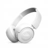 JBL T450BT Wireless Bluetooth Headphones On-Ear Headset with Mic Noise Canceling Call & Music Controls white