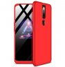 Abctay Ultra Slim PC Back Cover Non-slip Shockproof 360 Degree Full Protective Case red For OPPO F11 pro