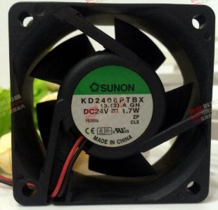 Wholesale SUNON 6025 KD2406PTBX 24V 1.7W Cooling Fan