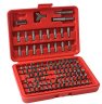 Wholesale Chrome Vanadium 100pcs Security Screwdriver Tamper proof Torx Hex Bit Set W / Case