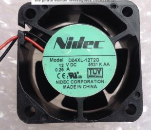 Wholesale Cooling Fan Nidec D04XL-12T2G 12V 0.29A 2wires