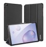 Wholesale Simple Solid Color Smart PU Leather Case Anti-fall Protective Stand Cover with Sleep Function black DUX DUCIS For Samsung Galaxy Tab A 8.4 2020