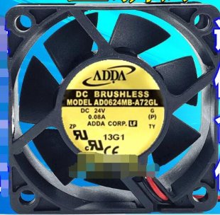 Wholesale Cooling Fan ADDA AD0624MB-A72GL 24V 0.08A 2wires